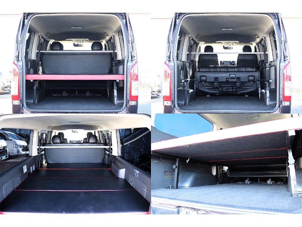 ベッドキット付き♪車中泊もOK♪