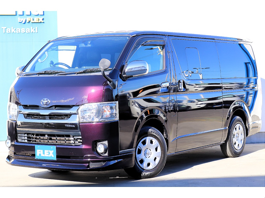 令和28年　ハイエースバン　S-GL　ダークプライム　ガソリン2WD　入庫☆彡