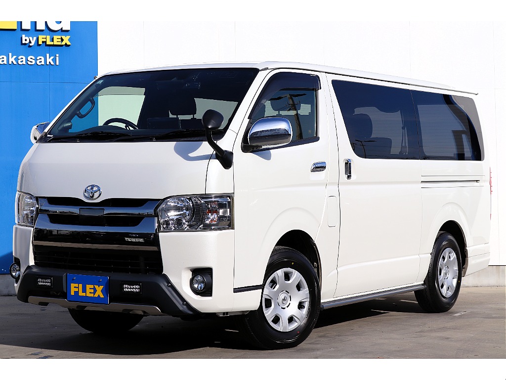 令和1年　ハイエースバン　S-GL　ダークプライム　ディーゼル4WD　入庫☆彡