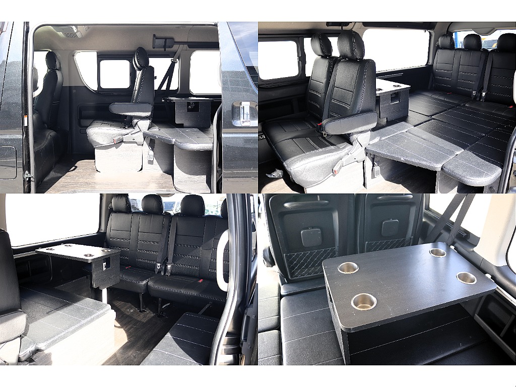 内装架装♪シートアレンジ多彩♪