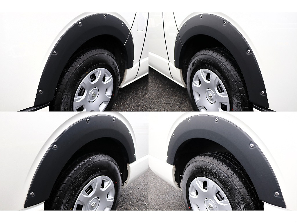 オーバーフェンダー装着♪