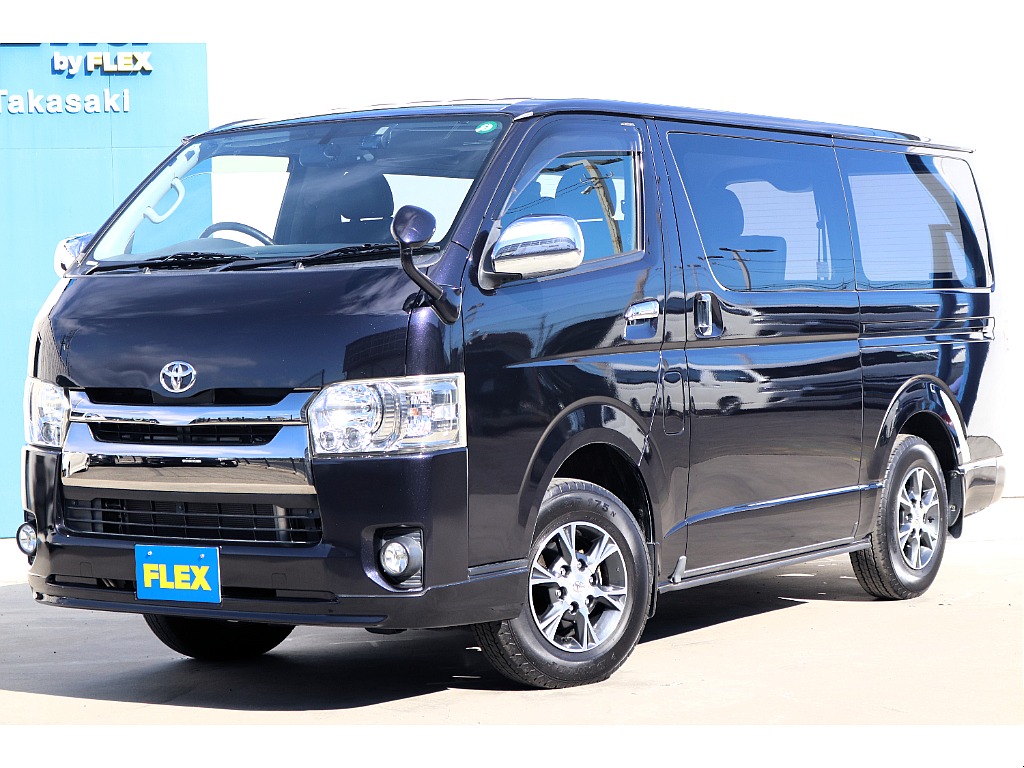 平成28年　ハイエースバン　ダークプライム　ディーゼル4WD　入庫☆彡