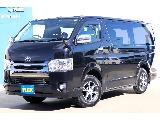 平成28年　ハイエースバン　ダークプライム　ディーゼル4WD　入庫☆彡