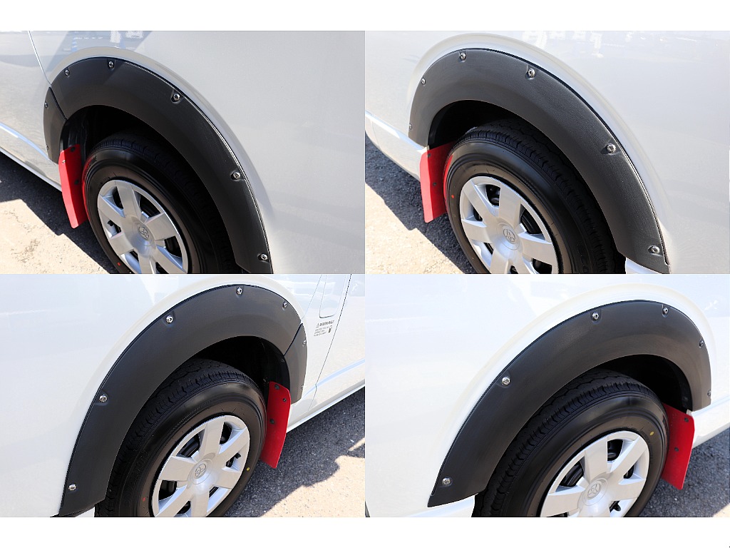 オーバーフェンダー装着済み♪