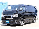 令和3年　ハイエースバン　スーパーGL　ダークプライムⅡ　ディーゼル2WD　フルエアロ車両入庫☆彡