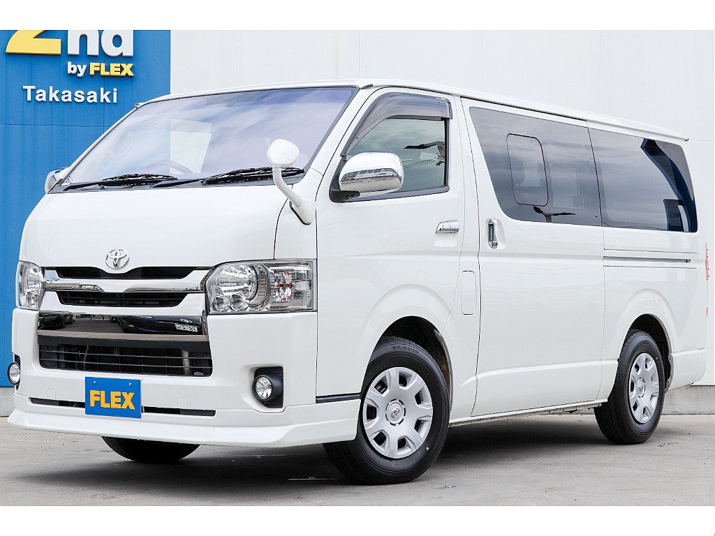 平成29年　ハイエースバン　ダークプライム　ディーゼル2WD　入庫☆彡