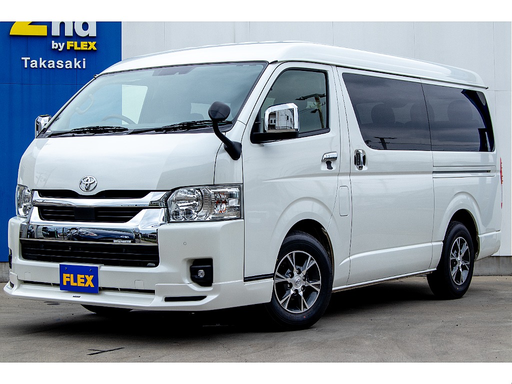 令和5年　ハイエースワゴン　GL　ロング ミドルルーフ　ガソリン2WD　入庫いたしました☆彡
