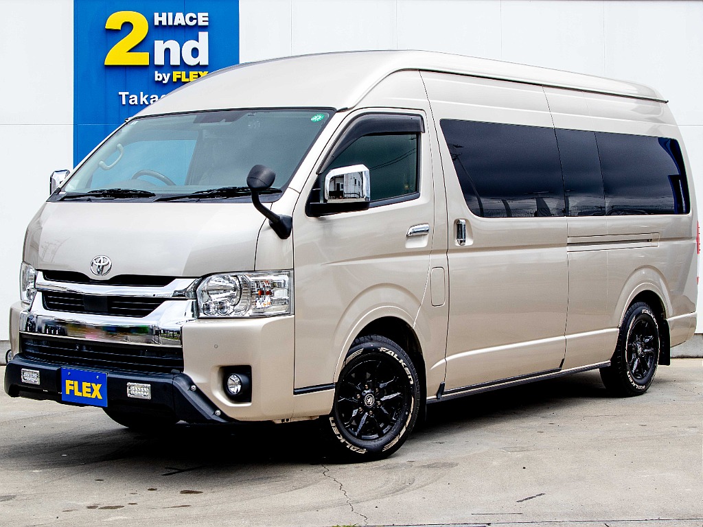 令和３年　ハイエースワゴン　グランドキャビン　ガソリン4WD　ワンオーナー＆低走行　入庫☆彡