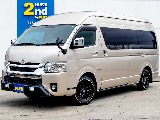 令和３年　ハイエースワゴン　グランドキャビン　ガソリン4WD　ワンオーナー＆低走行　入庫☆彡
