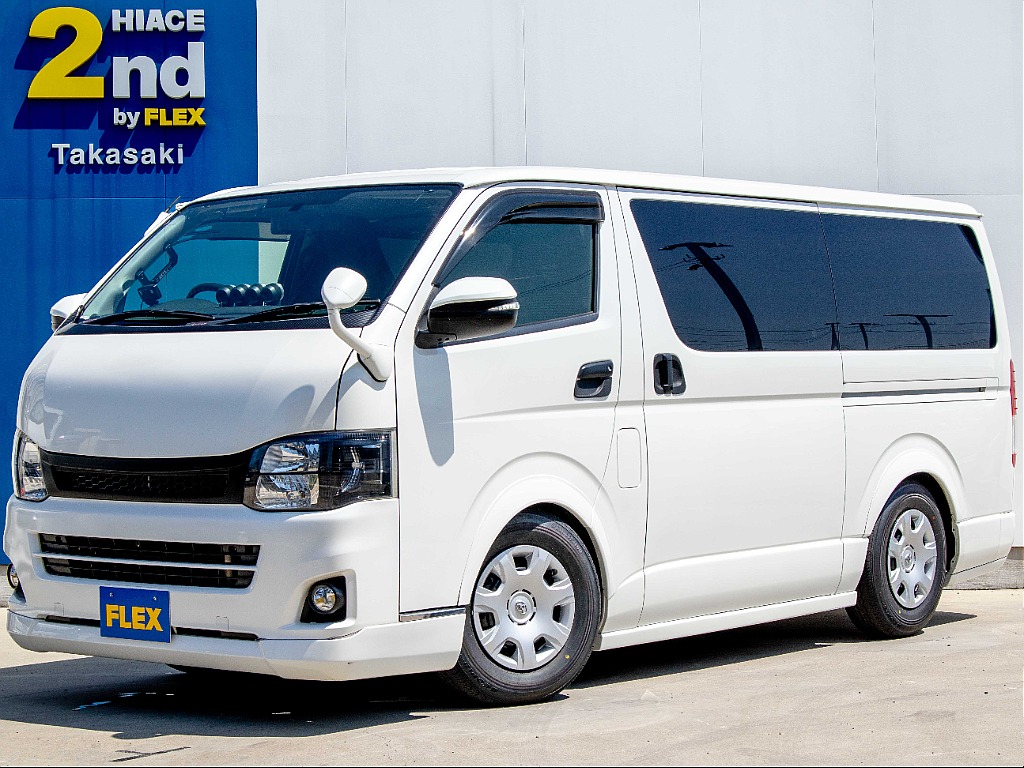 平成24年　ハイエースバン　S-GL　ガソリン2WD　カスタム多数　入庫いたしました☆彡