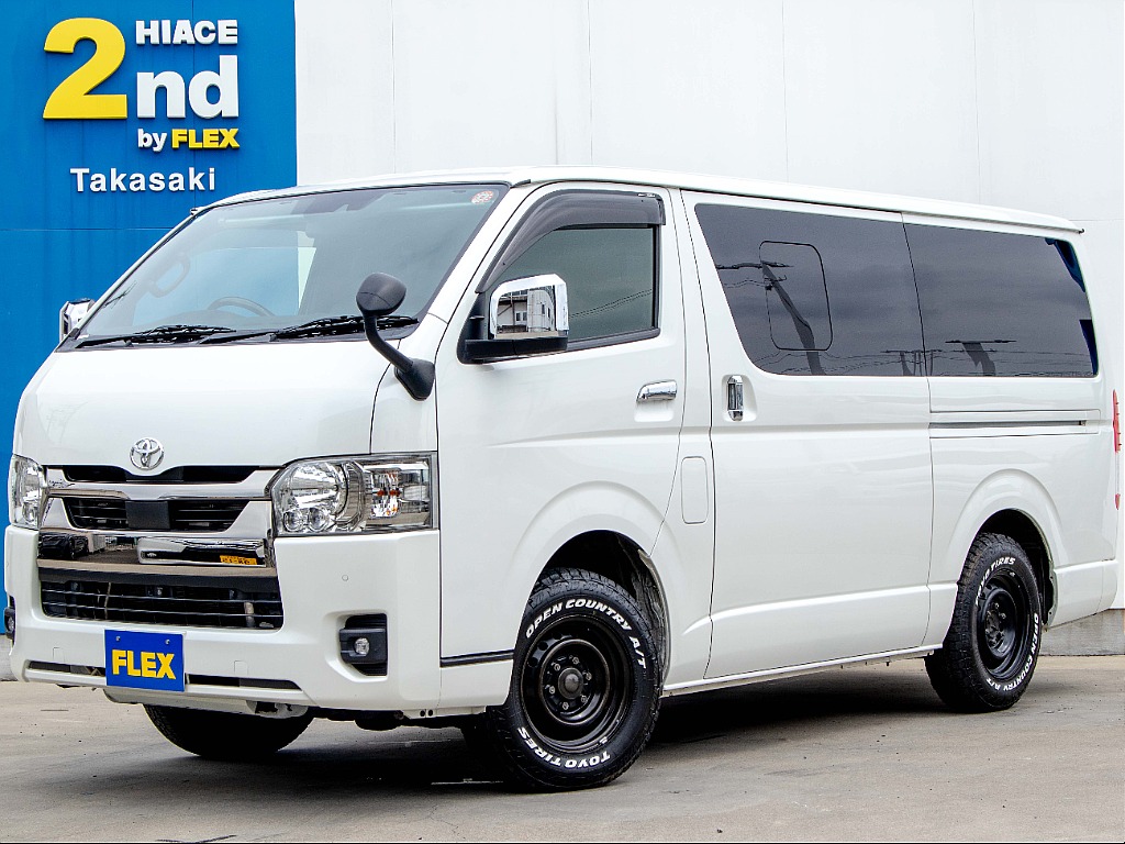 令和４年　ハイエースバン　S-GL　ダークプライムⅡ　ディーゼル4WD　入庫いたしました☆彡