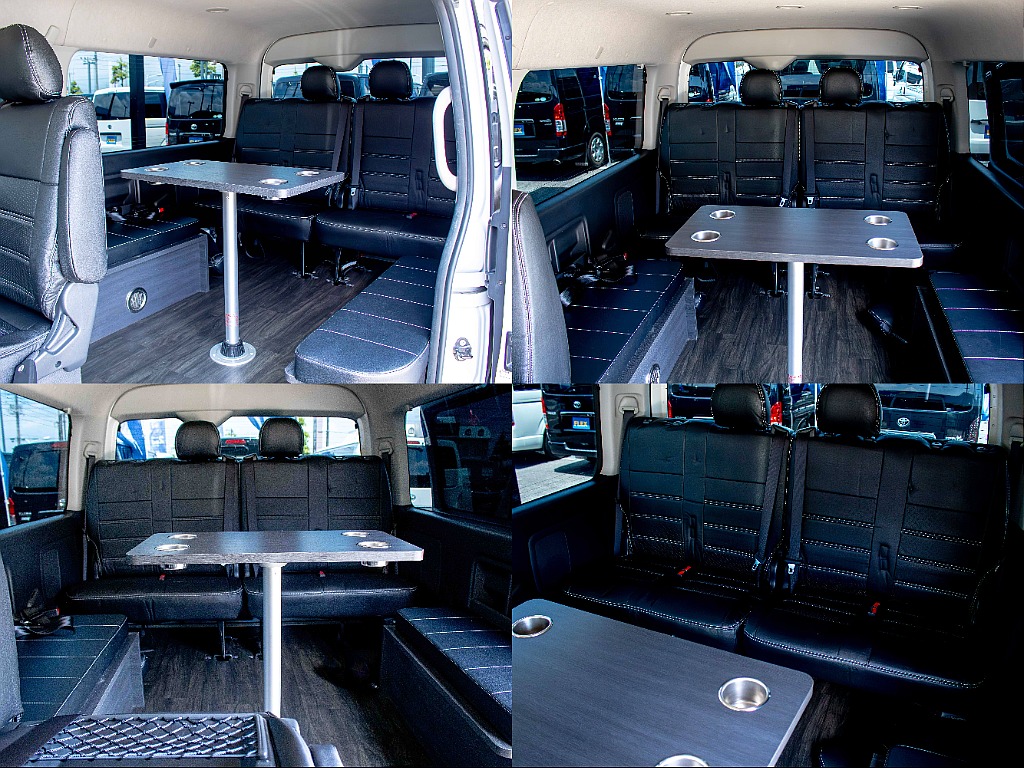 トヨタ&nbsp;ハイエース&nbsp;ワゴン2.7GLロング ミドルルーフ&nbsp;厳選仕入！ローダウン＆内装架装！&nbsp;群馬県の詳細画像&nbsp;その3