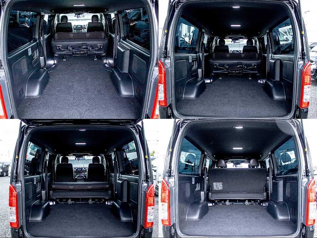 バンの車両ですがトランクもきれいです。