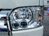 DXでは珍しいLEDヘットライト
