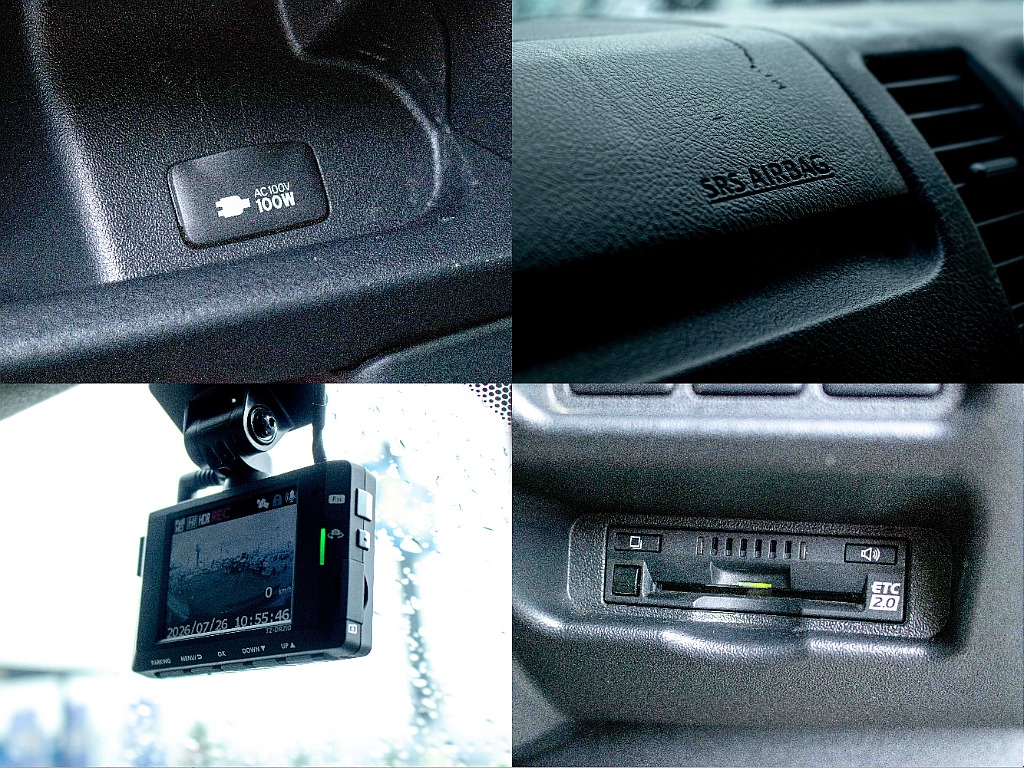 DC電源 助手席エアバッグ ドライブレコーダー ETC2.0  搭載