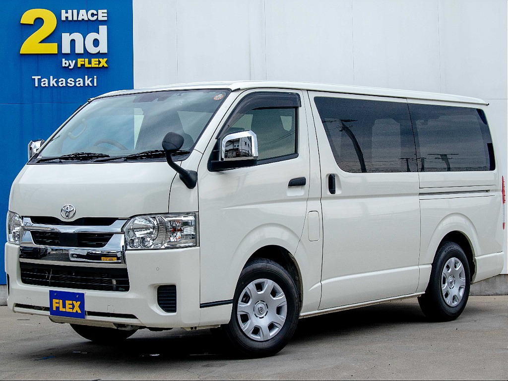 ハイエースバン 2.8 DX ロング GLパッケージ ディーゼルターボ2WD　入荷☆彡　純正7インチナビ・ETC・バックカメラ・パノラミックビューモニター他　ベッドキット搭載