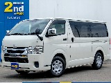 ハイエースバン 2.8 DX ロング GLパッケージ ディーゼルターボ2WD　入荷☆彡　純正7インチナビ・ETC・バックカメラ・パノラミックビューモニター他　ベッドキット搭載