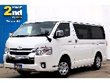 令和2年　ハイエースバン　ワイド　S-GL　パールホワイト　ガソリン4WD　入庫いたしました☆彡新品カロッツェリア7インチナビ・パノラミックビューカメラ・ETC2.0