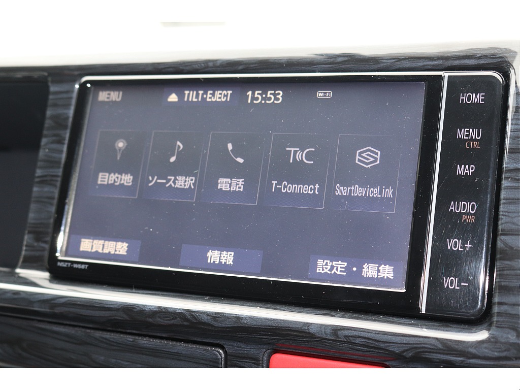 純正7インチナビ