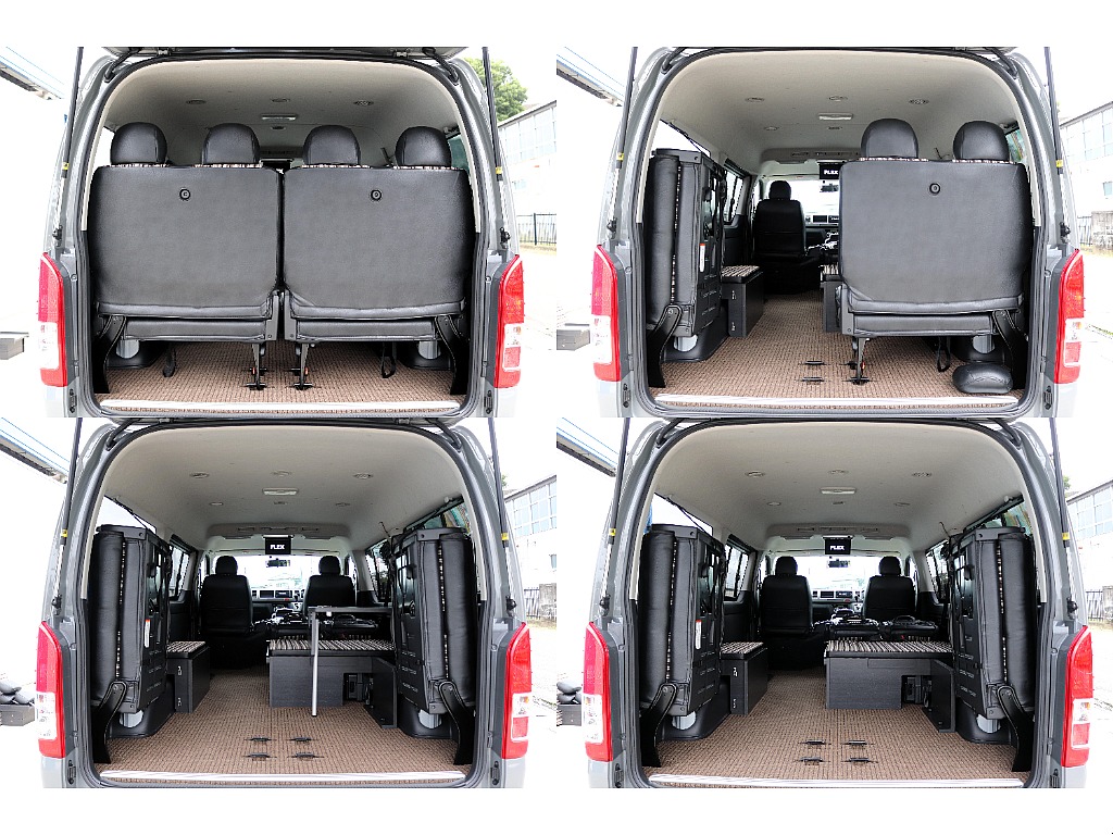 トヨタ&nbsp;ハイエース&nbsp;ワゴン2.7GLロング ミドルルーフ 4WD&nbsp;☆Renocaコーストライン・内装架装☆&nbsp;群馬県の詳細画像&nbsp;その16