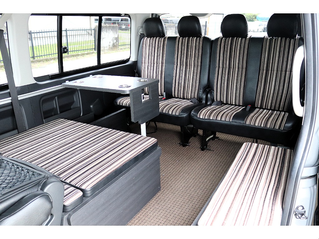 トヨタ&nbsp;ハイエース&nbsp;ワゴン2.7GLロング ミドルルーフ 4WD&nbsp;☆Renocaコーストライン・内装架装☆&nbsp;群馬県の詳細画像&nbsp;その9