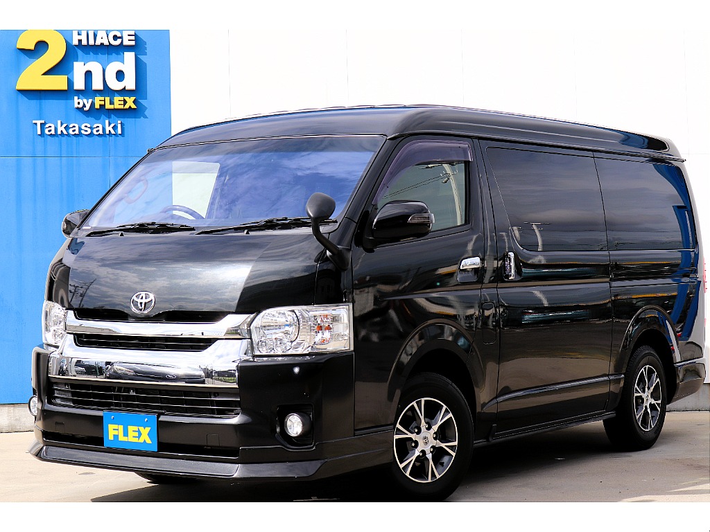 トヨタ&nbsp;ハイエース&nbsp;ワゴン2.7GLロング ミドルルーフ 4WD&nbsp;【内装架装】【アウトレット車両】&nbsp;群馬県