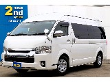 トヨタ&nbsp;ハイエース&nbsp;ワゴン2.7グランドキャビン&nbsp;☆希少な内装架装・アルパインBIG-Xナビ装着済み☆&nbsp;群馬県