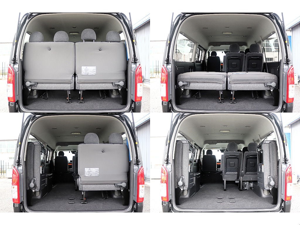 トヨタ&nbsp;ハイエース&nbsp;ワゴン2.7GLロング ミドルルーフ&nbsp;☆低走行・程度良好・10人乗りベースシート☆&nbsp;群馬県の詳細画像&nbsp;その7