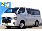 トヨタ&nbsp;ハイエースバン&nbsp;5D2.8DTスーパーGLダークプライムⅡL 4WD&nbsp;☆新品CRSファブリックトリムカバー☆&nbsp;群馬県