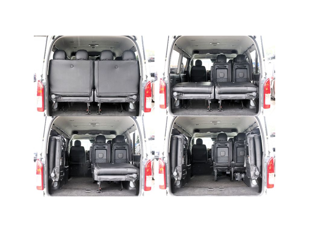 トヨタ&nbsp;ハイエース&nbsp;ワゴン2.7GLロング ミドルルーフ&nbsp;☆リクライニング加工・フリップダウンモニター☆&nbsp;群馬県の詳細画像&nbsp;その14