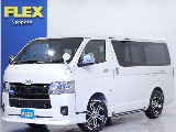 トヨタ ハイエースバン 5D2.8DTスーパーGLダークプライムⅡL 4WD 【床施工】【小窓付】【BIG-Xメカレス】 北海道