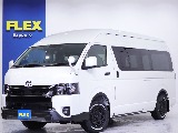 トヨタ ハイエースバン 4ドアバン2.8DT DXワイドSロングHRGL4WD 【BlackEdition】【フロア施工】 北海道