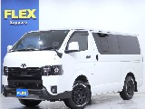 トヨタ ハイエースバン 5D2.8DTスーパーGLダークプライムⅡL 4WD 【off-road】【BlackEdition】 北海道