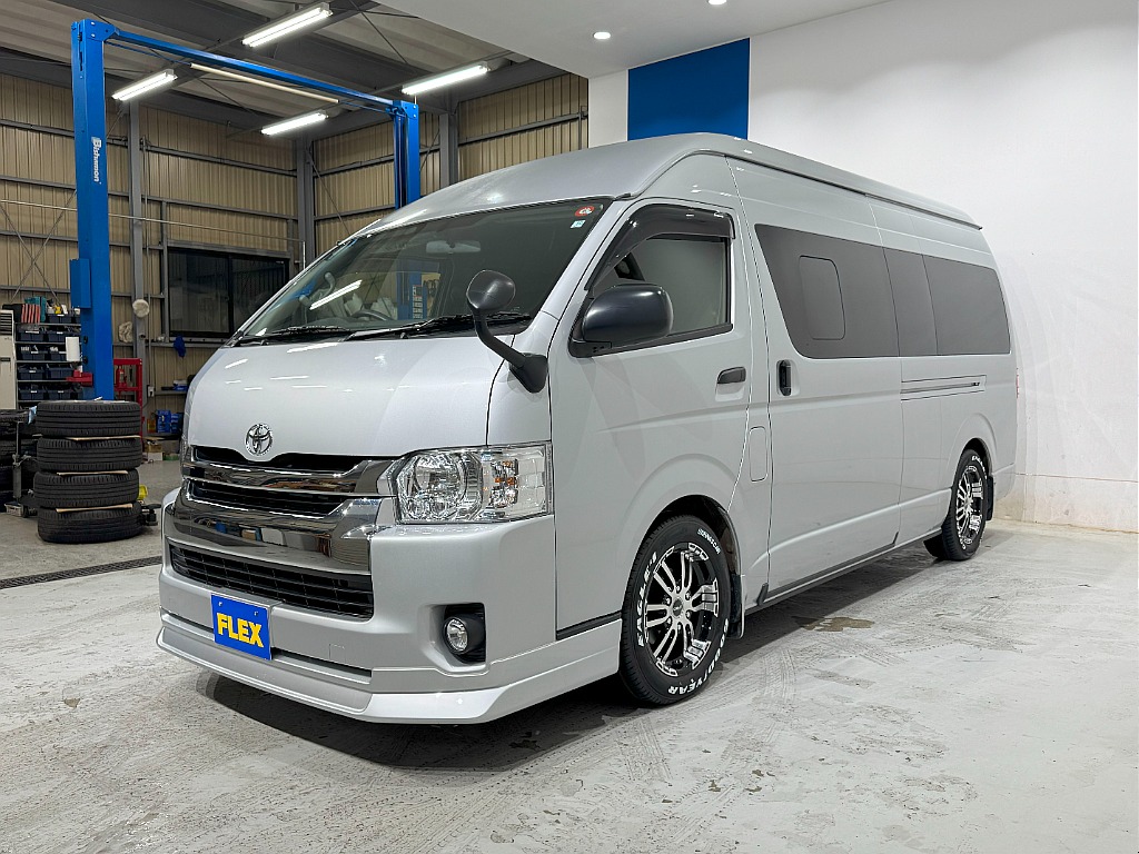 トヨタ ハイエースバン 4ドアバン2.8DT DXワイドSロングHRGL4WD 【厳選中古車】【フロア施工】 北海道の詳細画像 その13