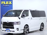 トヨタ ハイエースバン 5D2.8DTスーパーGLダークプライムⅡL 4WD 【モデリスタフルエアロ】【T-Connectナビ】 北海道