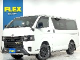 トヨタ ハイエースバン 5D2.8DTスーパーGLダークプライムⅡL 4WD 【BlackEdition】【オフロード】 北海道