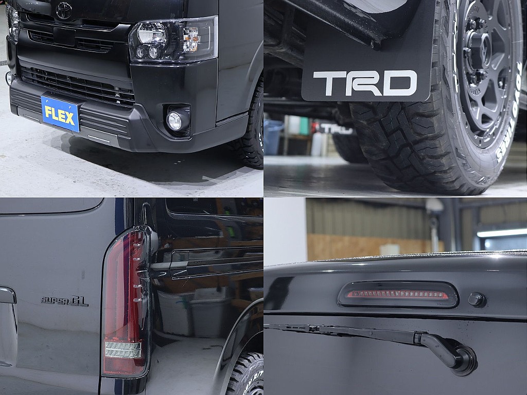 トヨタ ハイエースバン 5D2.8DTスーパーGLダークプライムⅡL 4WD 【BlackEdition】【オフロード】 北海道の詳細画像 その5