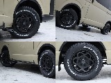 FLEXオリジナル　NEXUSTRAIL　NT-1　16inアルミホイール×TOYO　オープンカントリー16inタイヤのセットを装着しております♪