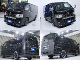 トヨタ ハイエースバン 5D2.8DTスーパーGLダークプライムⅡL 4WD 【フローリング】【ベッドキット】 北海道の詳細画像 その2