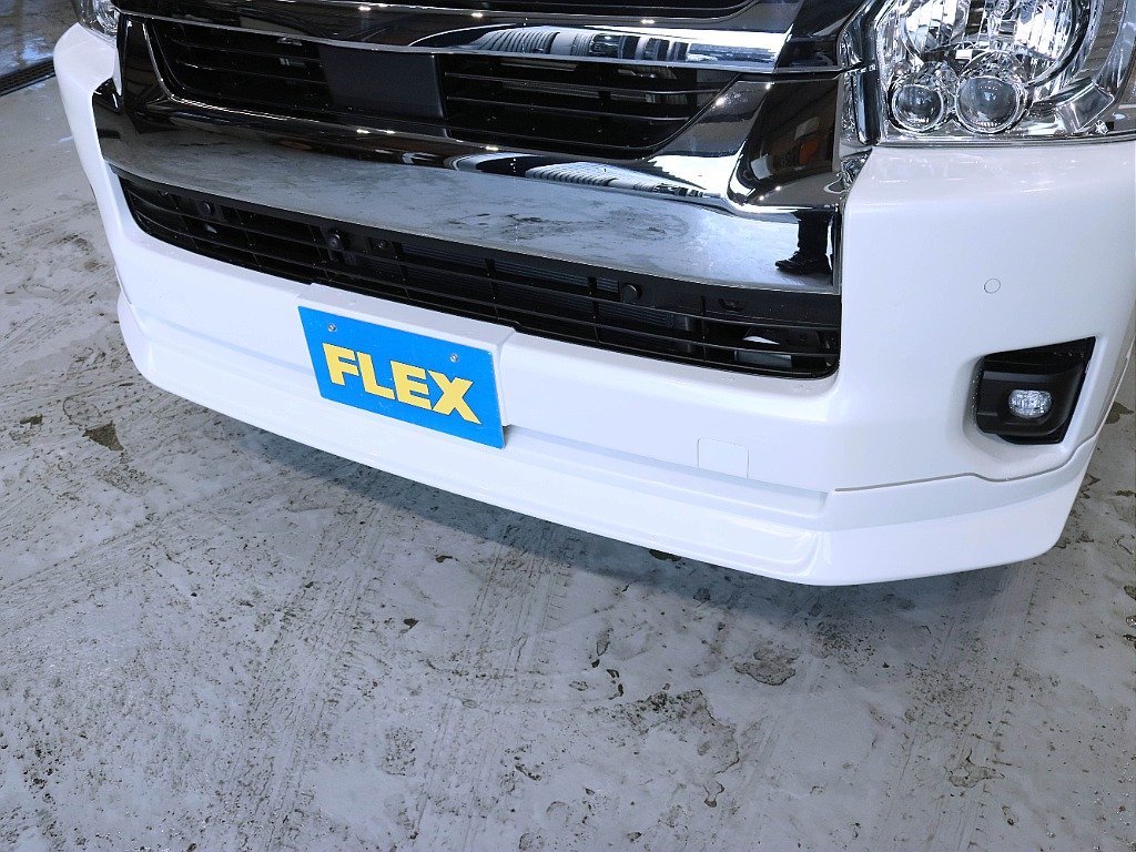 FLEXオリジナルフロントスポイラーを装備！