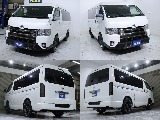 トヨタ ハイエースバン 5D2.7スーパーGLダークプライムワイドL4WD 【ベッドキット】【8inナビ】 北海道の詳細画像 その2