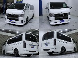 トヨタ ハイエースバン 5D2.8DTスーパーGLダークプライムL 4WD 【1.5インチローダウン】【両側パワスラ】 北海道の詳細画像 その2