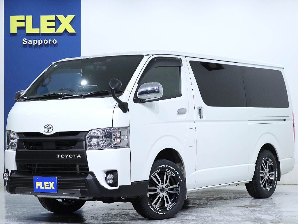 トヨタ ハイエースバン 5D2.8DT DプライムⅡMRTタイプⅡロング4WD 【MRT-Type2】【BIG-X】 北海道