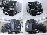 トヨタ ハイエースバン 5D2.8DTスーパーGLダークプライムⅡL 4WD 【モデリスタフルエアロ】【ローダウン】 北海道の詳細画像 その2