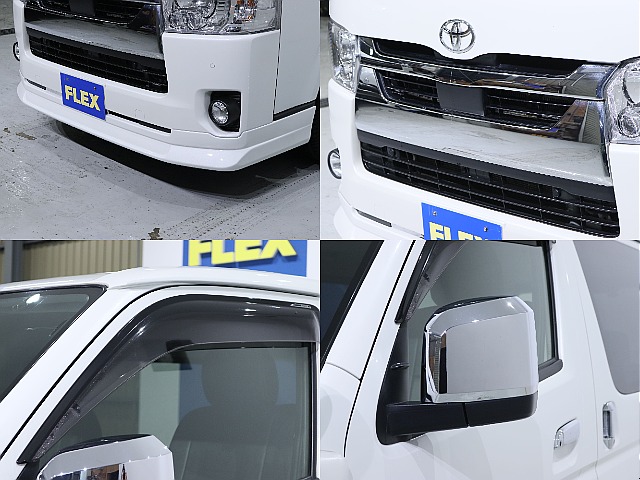 FLEXオリジナルスポイラーやバイザーも装備されております！