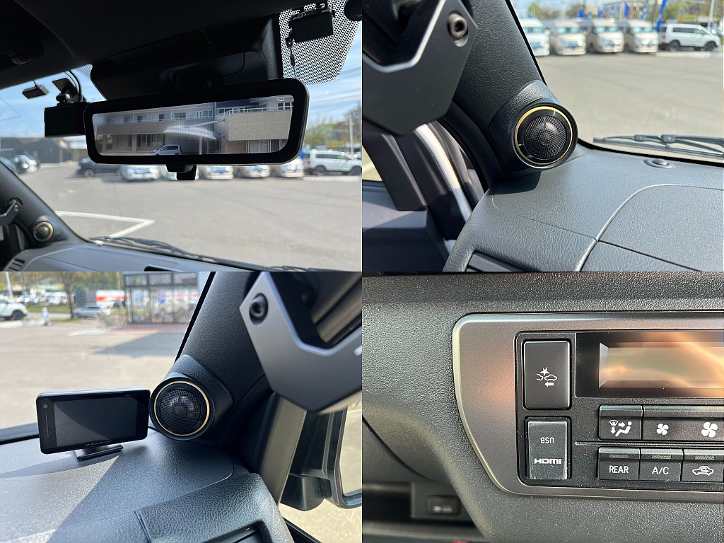 アルパインAピラースピーカーキットも装備されております！