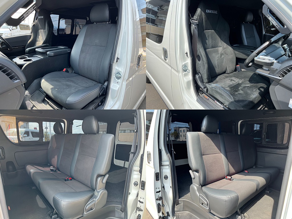 特別仕様車専用トリコットシートが付いた車両となっております！