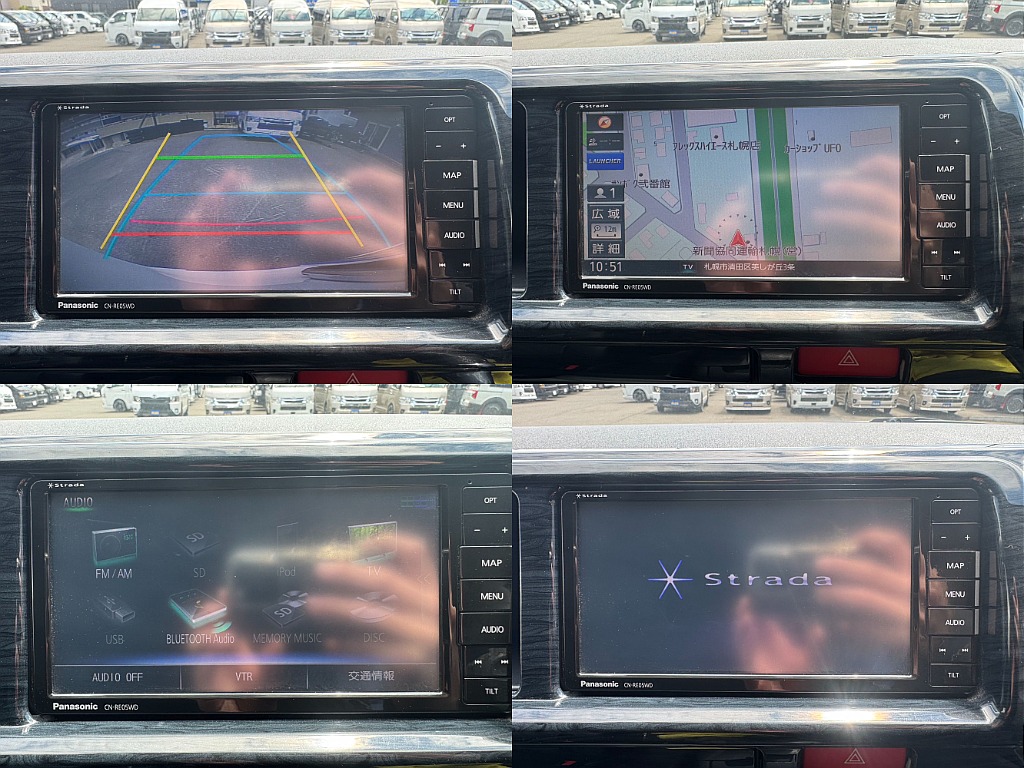 Panasonic製　7インチナビゲーションも装備されております！