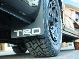 TRDマッドフラップも装備されております！