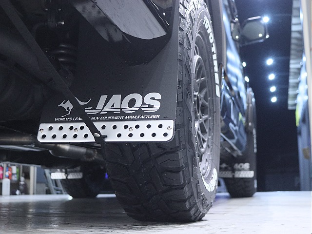 JAOSマッドガードも装備されております！